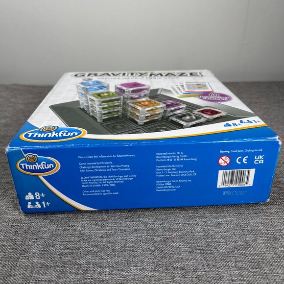 ThinkFun Gravity Maze Falling Marble Run Logic Board Game Thinking Brain Puzzle - Picture 2 of 10